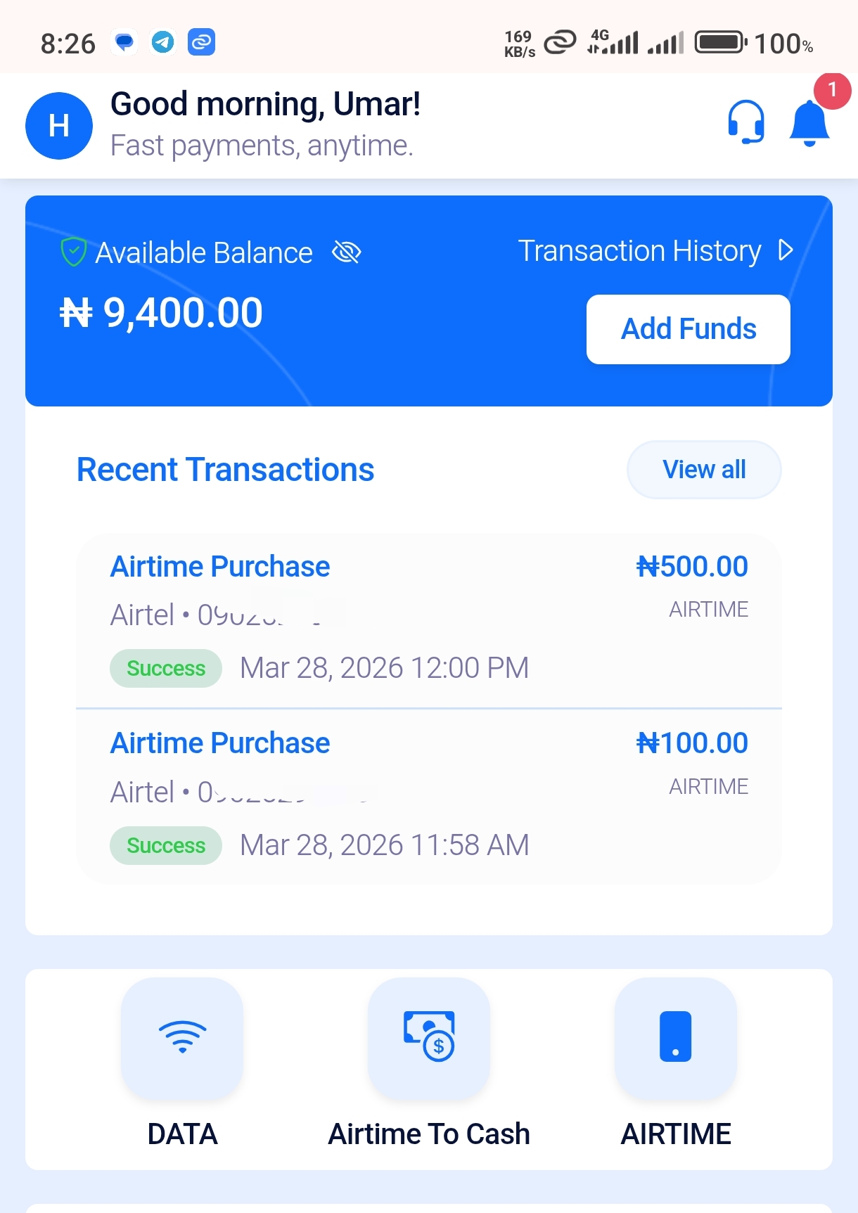 MGDOLLARSDATA dashboard preview